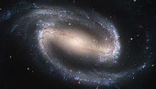 Barred galassia a spirale
