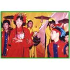 Folk arte troupe nella provincia di Jilin